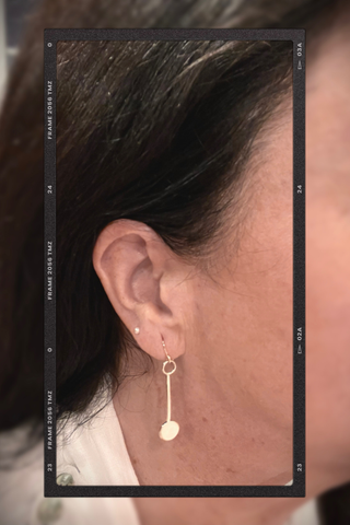 Tic-toc | sterling silver earrings