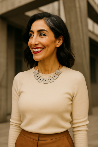 Cycle of Sound | Silver 18" necklace