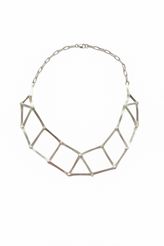Bridge It | Sterling Silver architectural necklace