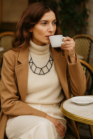 Bridge It | Sterling Silver architectural necklace