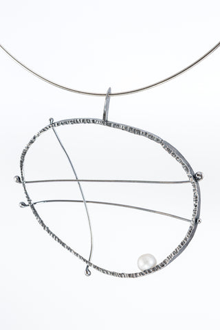 Canals of Amsterdam|Sterling silver 17" necklace