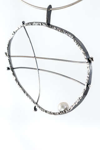 Canals of Amsterdam|Sterling silver 17" necklace