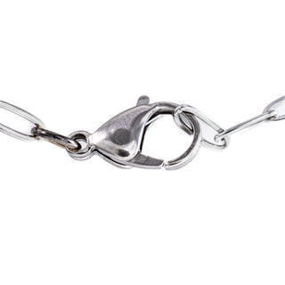 Truss Tie | oxidized sterling silver necklace