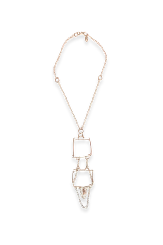 Light as Lace | sterling silver 36" necklace