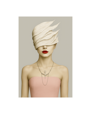 Tulip Treasure | sterling silver 26" necklace