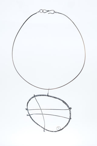 Canals of Amsterdam|Sterling silver 17" necklace