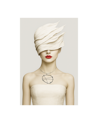 Canals of Amsterdam|Sterling silver 17" necklace