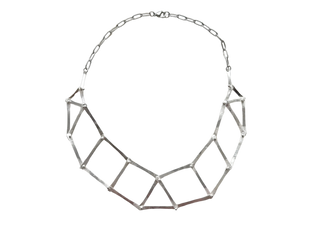 Bridge It | Sterling Silver architectural necklace