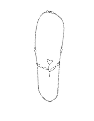Tulip Treasure | sterling silver 26" necklace