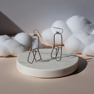Elevation | sterling silver earrings